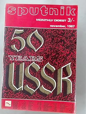 Seller image for 50 Years USSR. (Sputnik Monthly Digest, November 1967) for sale by Plurabelle Books Ltd