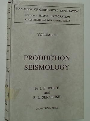 Bild des Verkufers fr Production Seismology. zum Verkauf von Plurabelle Books Ltd