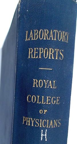 Seller image for Reports from the Laboratory of the Royal College of Physicians Edinburgh. Volume 7. for sale by Plurabelle Books Ltd