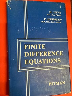 Imagen del vendedor de Finite Differential Equations. a la venta por Plurabelle Books Ltd