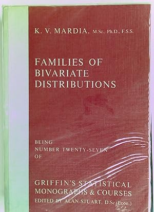 Seller image for Families of Bivariate Distributions. for sale by Plurabelle Books Ltd