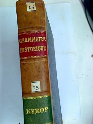 Bild des Verkufers fr Grammaire Historique de la Langue Franaise. Tome 4 ONLY. zum Verkauf von Plurabelle Books Ltd