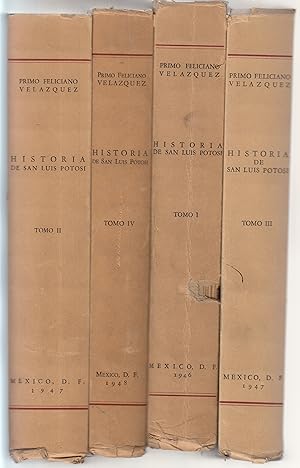 Seller image for Historia de San Luis Potos. for sale by Plurabelle Books Ltd