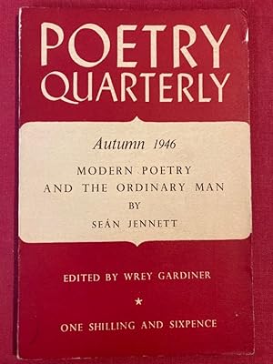Bild des Verkufers fr Poetry Quarterly. Autumn 1946. Volume 8, Number 3. zum Verkauf von Plurabelle Books Ltd