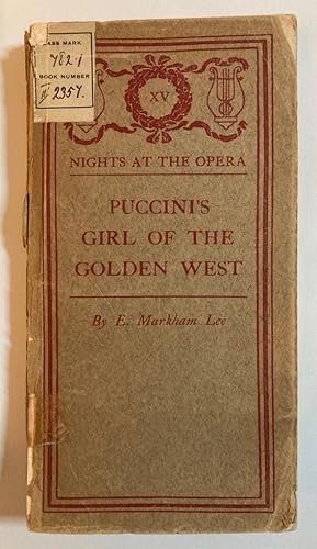Bild des Verkufers fr Puccini's Girl of the Golden West. zum Verkauf von Plurabelle Books Ltd