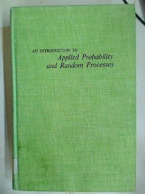 Image du vendeur pour Introduction to Applied Probability and Random Processes. mis en vente par Plurabelle Books Ltd