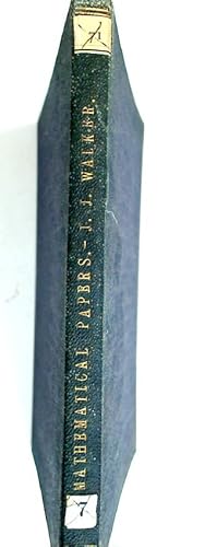 Bound Collection of 17 offprints, 1853 - 1880 on a variety of mathematical subjects, including "O...