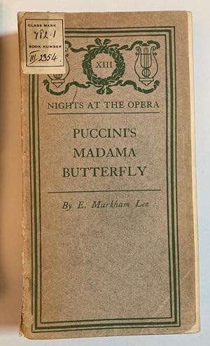Bild des Verkufers fr Puccini's Madame Butterly. zum Verkauf von Plurabelle Books Ltd