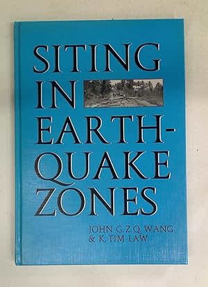 Bild des Verkufers fr Siting in Earthquake Zones. zum Verkauf von Plurabelle Books Ltd