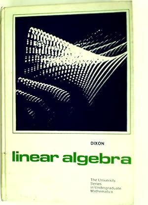 Image du vendeur pour Linear Algebra. mis en vente par Plurabelle Books Ltd