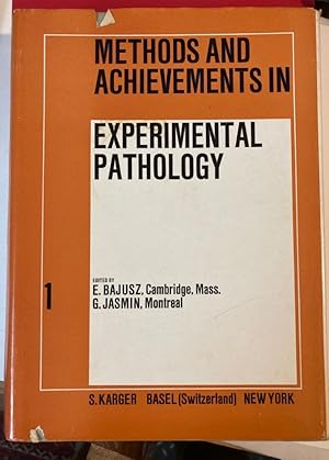 Seller image for Methods and Achievements in Experimental Pathology. Volume 1: An Introduction to Experimental Pathology. for sale by Plurabelle Books Ltd