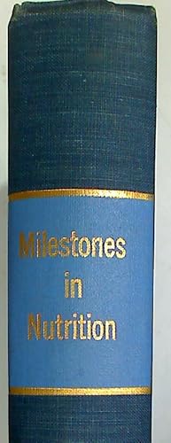 Immagine del venditore per Milestones in Nutrition. Volume 2. venduto da Plurabelle Books Ltd