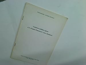 Seller image for L'Opinione Pubblica Inglese e le Pasque Piemontesi: Nuovi Documenti. for sale by Plurabelle Books Ltd