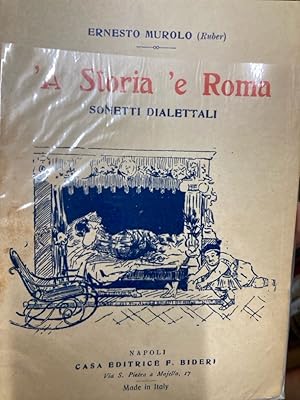 Immagine del venditore per A Storia 'e Roma. Sonetti Dialettali. venduto da Plurabelle Books Ltd