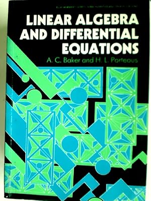 Bild des Verkufers fr Linear Algebra and Differential Equations. zum Verkauf von Plurabelle Books Ltd