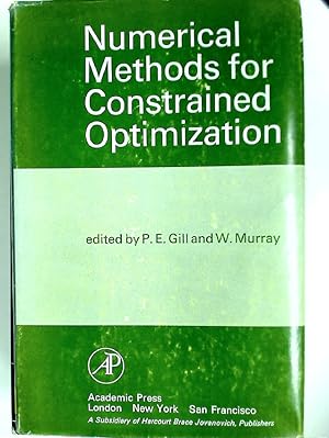 Bild des Verkufers fr Numerical Methods for Constrained Optimization. zum Verkauf von Plurabelle Books Ltd