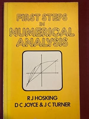Imagen del vendedor de First Steps in Numerical Analysis. a la venta por Plurabelle Books Ltd