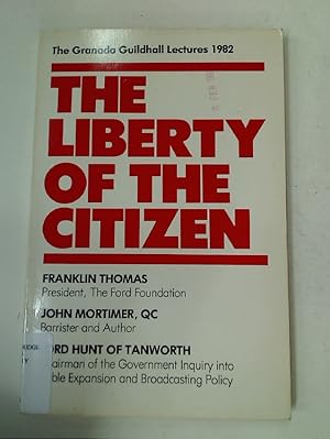 Imagen del vendedor de The Liberty of the Citizen. a la venta por Plurabelle Books Ltd