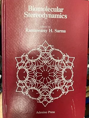 Bild des Verk�ufers f�r Biomolecular Stereodynamics. zum Verkauf von Plurabelle Books Ltd