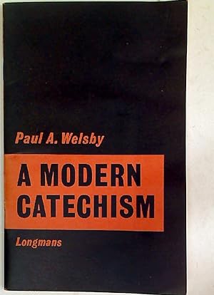 Seller image for A Modern Catechism. for sale by Plurabelle Books Ltd