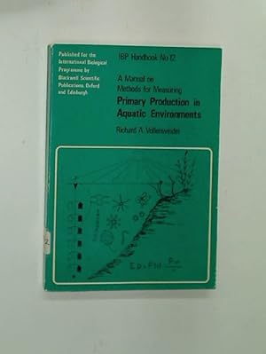 A Manual on Methods for Measuring Primary Production in Aquatic Environments.