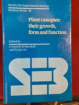 Seller image for Plant Canopies: Their Growth, Form, and Function. for sale by Plurabelle Books Ltd