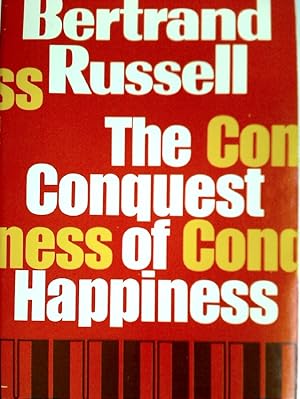 Bild des Verkufers fr The Conquest of Happiness. zum Verkauf von Plurabelle Books Ltd