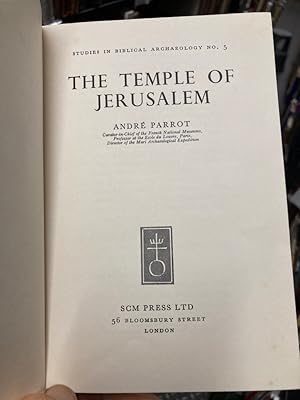 Bild des Verkufers fr The Temple of Jerusalem. zum Verkauf von Plurabelle Books Ltd