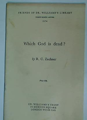 Bild des Verkufers fr Which God is Dead? zum Verkauf von Plurabelle Books Ltd