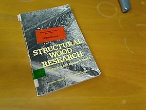 Seller image for Structural Wood Research: State-of-the-Art and Research Needs. for sale by Plurabelle Books Ltd