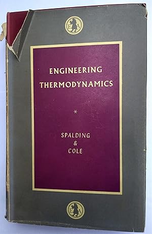 Imagen del vendedor de Engineering Thermodynamics. An Introductory Text. a la venta por Plurabelle Books Ltd