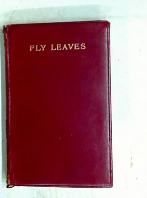 Imagen del vendedor de Fly Leaves. a la venta por Plurabelle Books Ltd