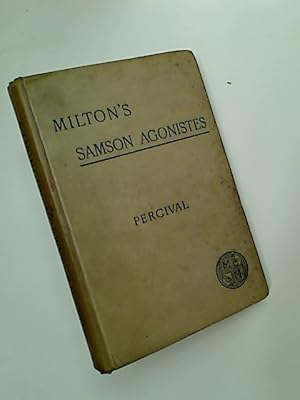 Bild des Verkufers fr Milton's Samson Agonistes with Introduction and Notes. zum Verkauf von Plurabelle Books Ltd