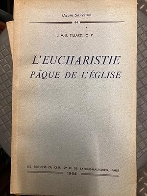 Bild des Verkufers fr L'Eucharistie Pque de l'glise. Unam Sanctam 44. zum Verkauf von Plurabelle Books Ltd