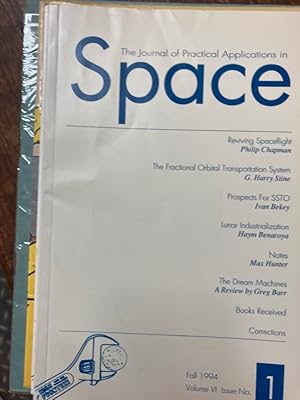 Bild des Verkufers fr The Journal of Practical Applications in Space. Vol 6, No 1. zum Verkauf von Plurabelle Books Ltd