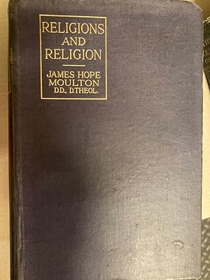 Bild des Verkufers fr Religions and Religion: A Study of the Science of Religion, Pure and Applied. zum Verkauf von Plurabelle Books Ltd