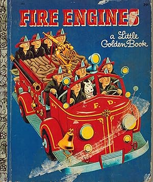 The Little Golden Book of Fire Engines - Little Golden Book no. 382