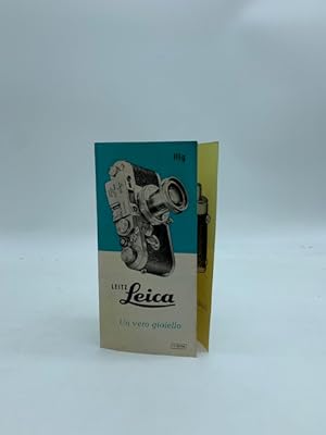 Leitz Leica III g. Un vero gioiello dalle inconfondibili qualita' (pieghevole pubblicitario)