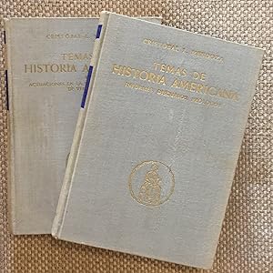 Temas De Historia Americana. Tomo I Informes, Discursos, Prólogos - Tomo Ii Actuaciones En La Soc...