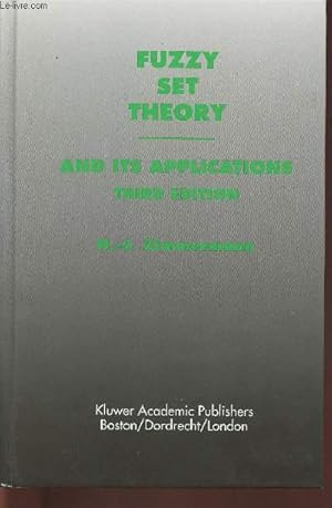 Seller image for Fuzzy set theory and its application for sale by Le-Livre