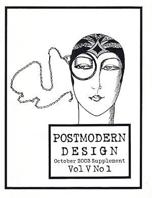 Seller image for POSTMODERN DESIGN October 2003 Supplement Vol. V No. 1 for sale by Z-A LLC
