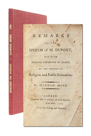 Remarks on the Speech of M. Dupont.on the Subjects of Religion and Public Education