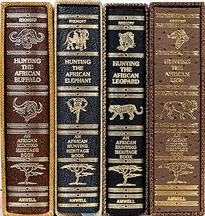 Imagen del vendedor de Hunting the African Elephant, Hunting the African Buffalo, Hunting the African Lion, Hunting the African Buffalo a la venta por Trophy Room Books