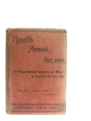 Seller image for Hazell's Annual for 1904 for sale by World of Rare Books