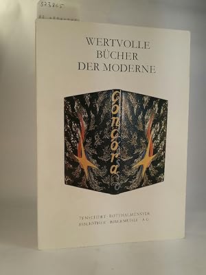 Bild des Verkufers fr Wertvolle Bcher der Moderne Katalog XV zum Verkauf von ANTIQUARIAT Franke BRUDDENBOOKS