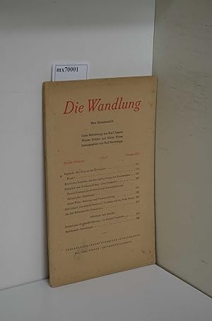 Bild des Verkufers fr Die Wandlung. Eine Monatsschrift. Zweiter Jahrgang 1947, neuntes Heft zum Verkauf von ralfs-buecherkiste