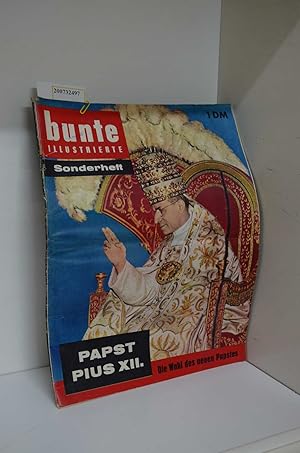 Immagine del venditore per Bunte Illustrierte. Sonderheft. Papst Pius XII. Die Wahl des neuen Papstes venduto da ralfs-buecherkiste