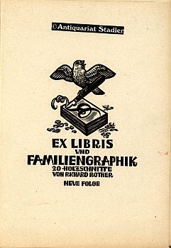 Ex Libris und Familiengraphik. 20 Holzschnitte. Neue Folge. Einführung von Hanns Heeren. Nr. 36 v...