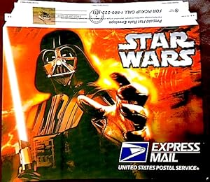 Star Wars First Day Cover on Illustrated USPS Express Mail Envelope