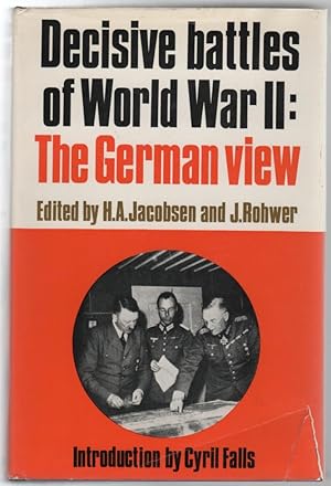 Immagine del venditore per Decisive Battles of World War II: The German view. venduto da Time Booksellers